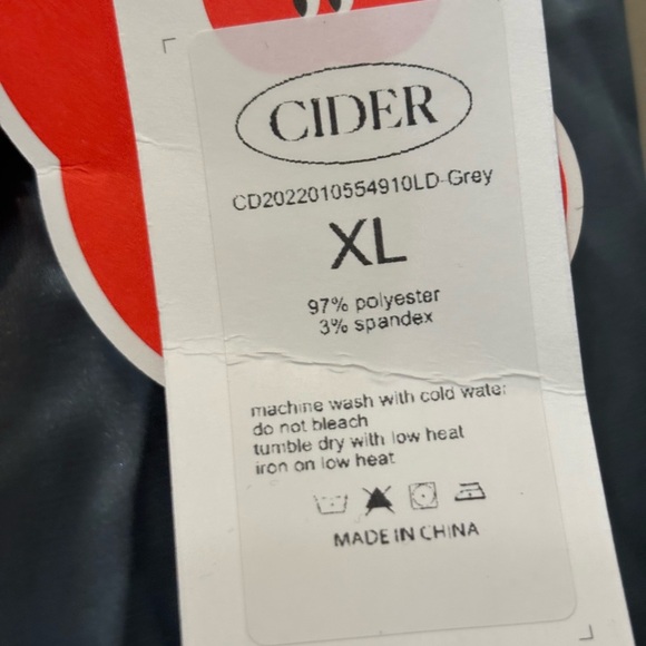 CIDER Satin Like Long Slip Dress - Picture 5 of 5